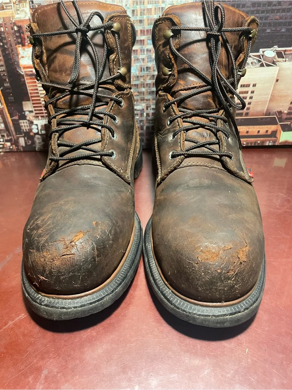 Red Wing Men's Dynaforce  Waterproof Steel Toe Boot 4215 Made USA Sz 11.5